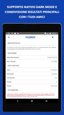 iTarga - Italian license plate android App screenshot 0